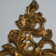 Miroir doré vintage