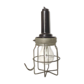 Lampe baladeuse noire d’atelier industrielle