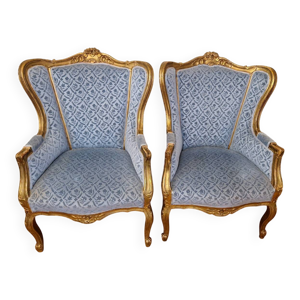 Paire De fauteuils ''Bergère'' - louis