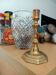 Gilded bronze candle holder