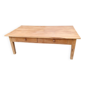 Antique wooden coffee table