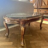 Vintage mirror coffee table