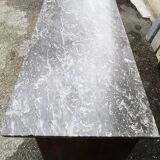 Louis Philippe burl walnut chest of drawers