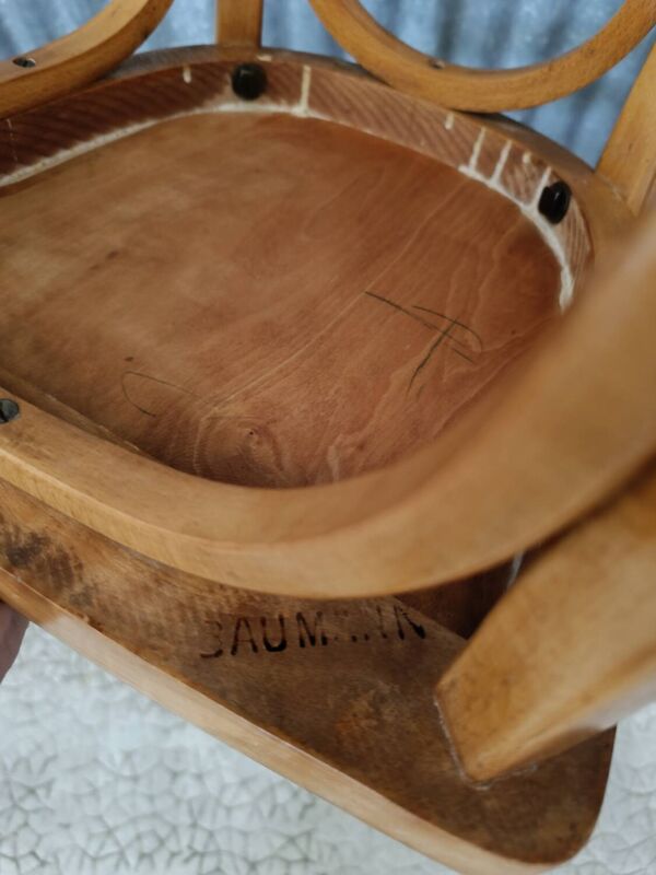 Lot de 2 chaises bistrot Baumann n56