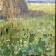 Oil painting on cardboard signed, dimensions: height - 42.5 cm, width - 48.5 cm.