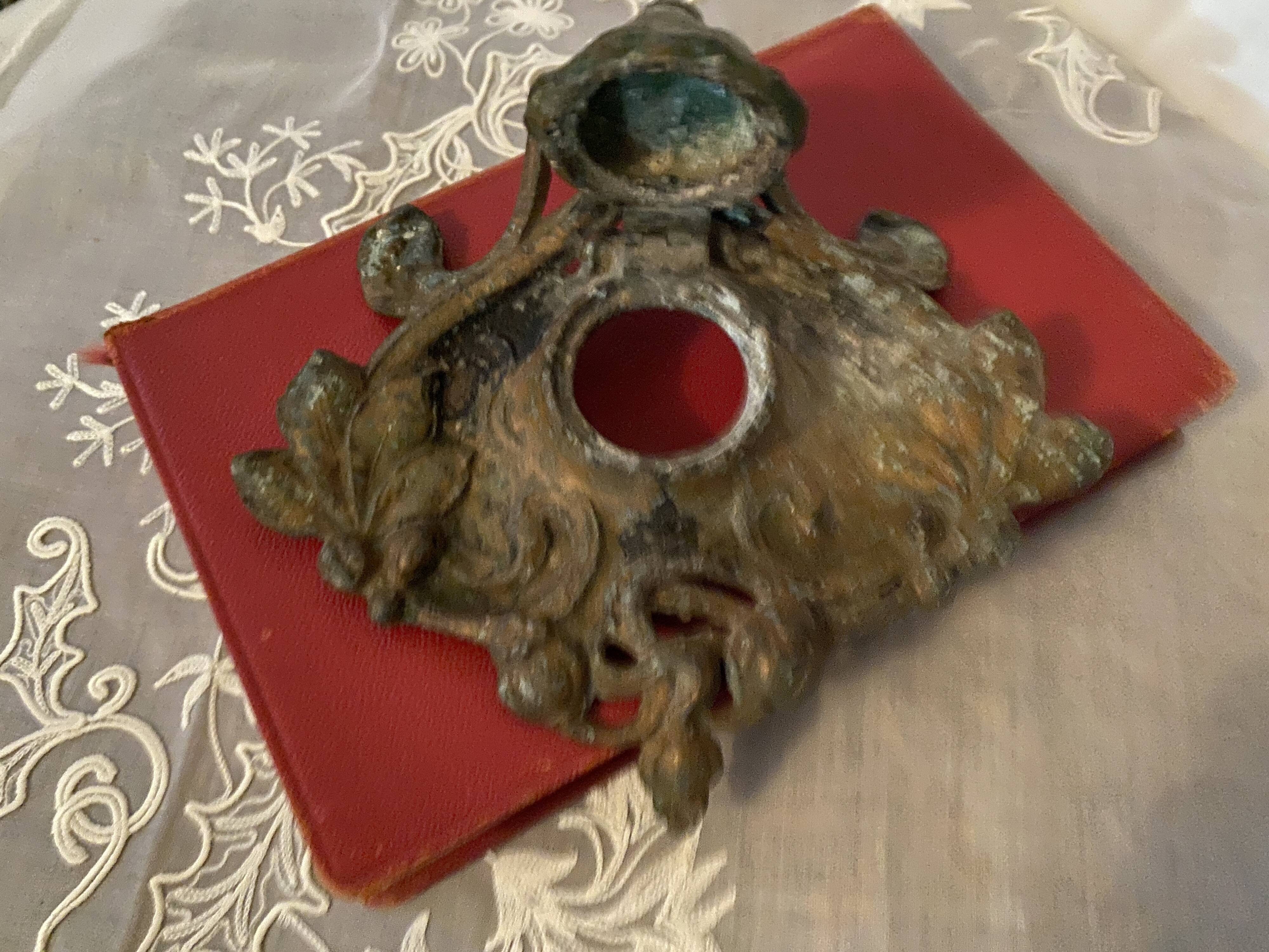 Old ink metal "Art Nouveau"