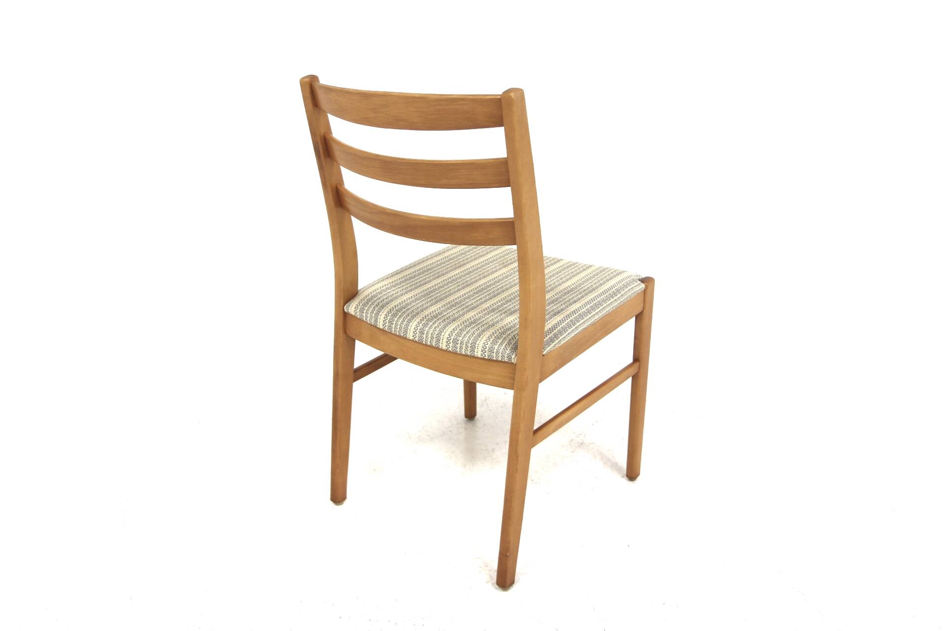 Set of 4 Scandinavian beech chairs, Sweden, 1960