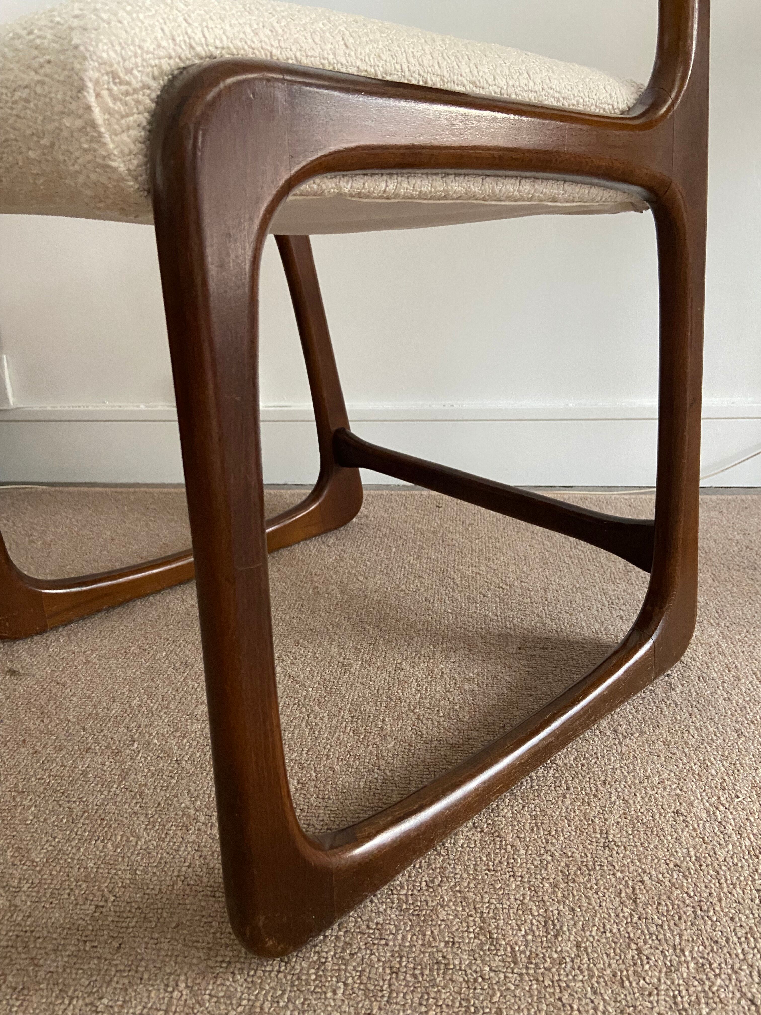 Chair Sled baumann years 60/70s