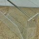 Roche Bobois plexiglass magazine rack 70
