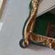 Miroir de mariage provencal en bois doré Louis XV