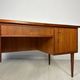 1960s Vintage Scandinavian Mid-Century Teak Writing Desk