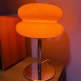 orange Y2K retro mushroom lamp