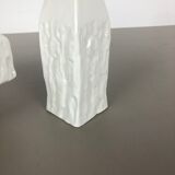 Set of 2 modernist 1960s vase sculptures Peter Müller for Sgrafo Modern, Germany