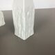 Set of 2 modernist 1960s vase sculptures Peter Müller for Sgrafo Modern, Germany