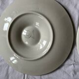 Assiettes à huîtres Chantilly
