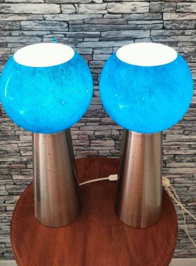 Paire de lampe design et vintage