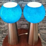 Paire de lampe design et vintage