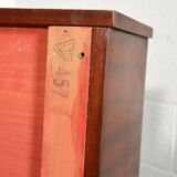 Scandinavian corner shelf 1950 vintage