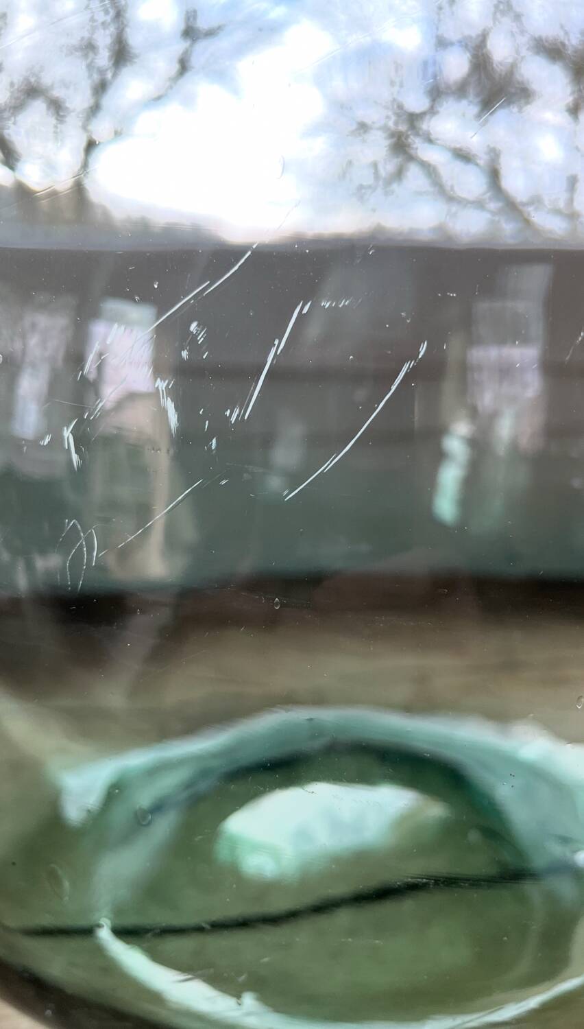 30L turquoise green demijohn