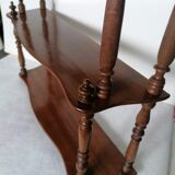 1900s turned wood shelf