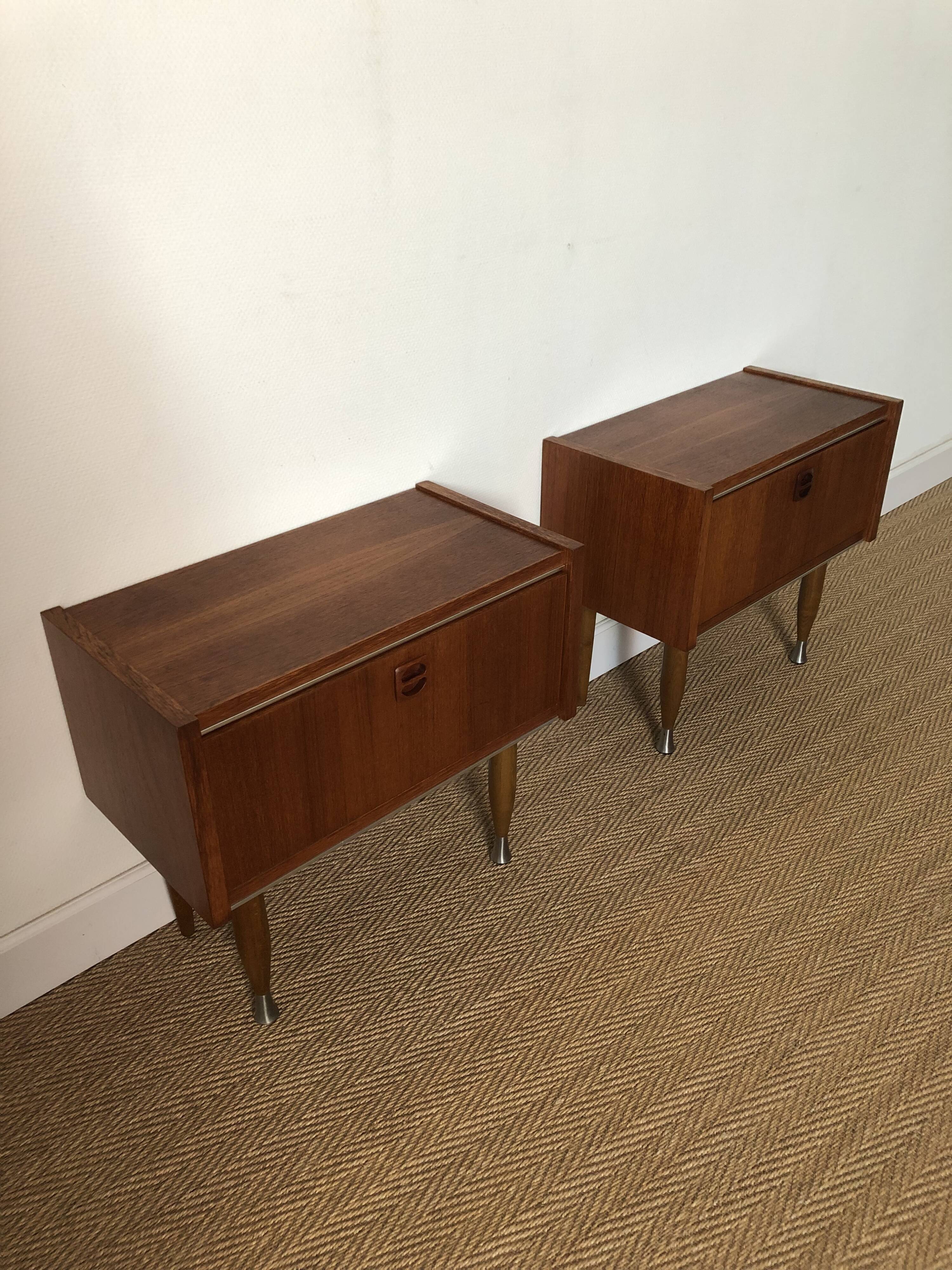 Pair of bedside tables