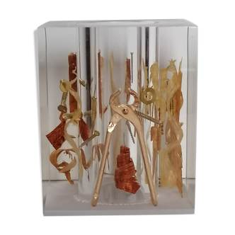 Pencil pot inclusion Pierre Giraudon