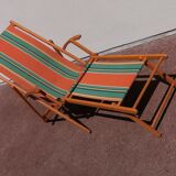 old Transat , CHaise Longue , Bain de SOleil