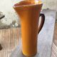 Service carafe et verres céramique jaune