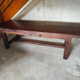250 cm large farmhouse monastery table
