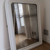 Classic white mirror