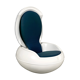 Garden Egg Chair by Peter Ghyczy for VEB Synthese, 1970