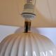 Modernist earthenware lamp