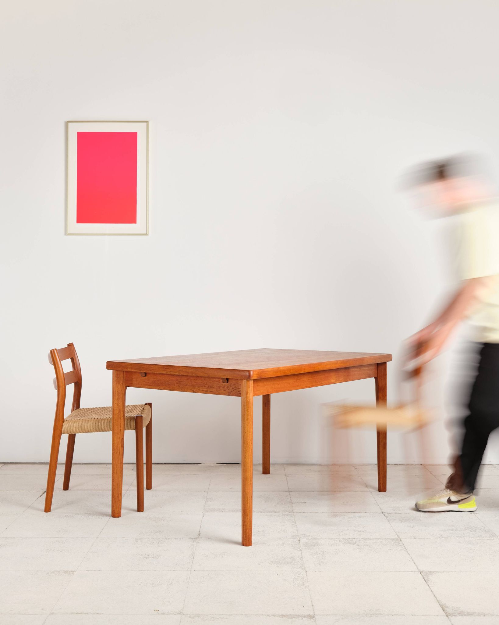 Table extensible par Henning Kjærnulf pour Vejle Stole, années 1960