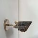 Vintage adjustable brass wall light, SCE France 1970