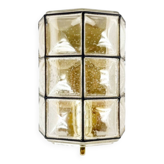 Mid-Century Bubble Glass Wall Light/Sconce from Limburg, Germany, 1960s
