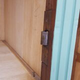 Vintage parisian wooden slip-up