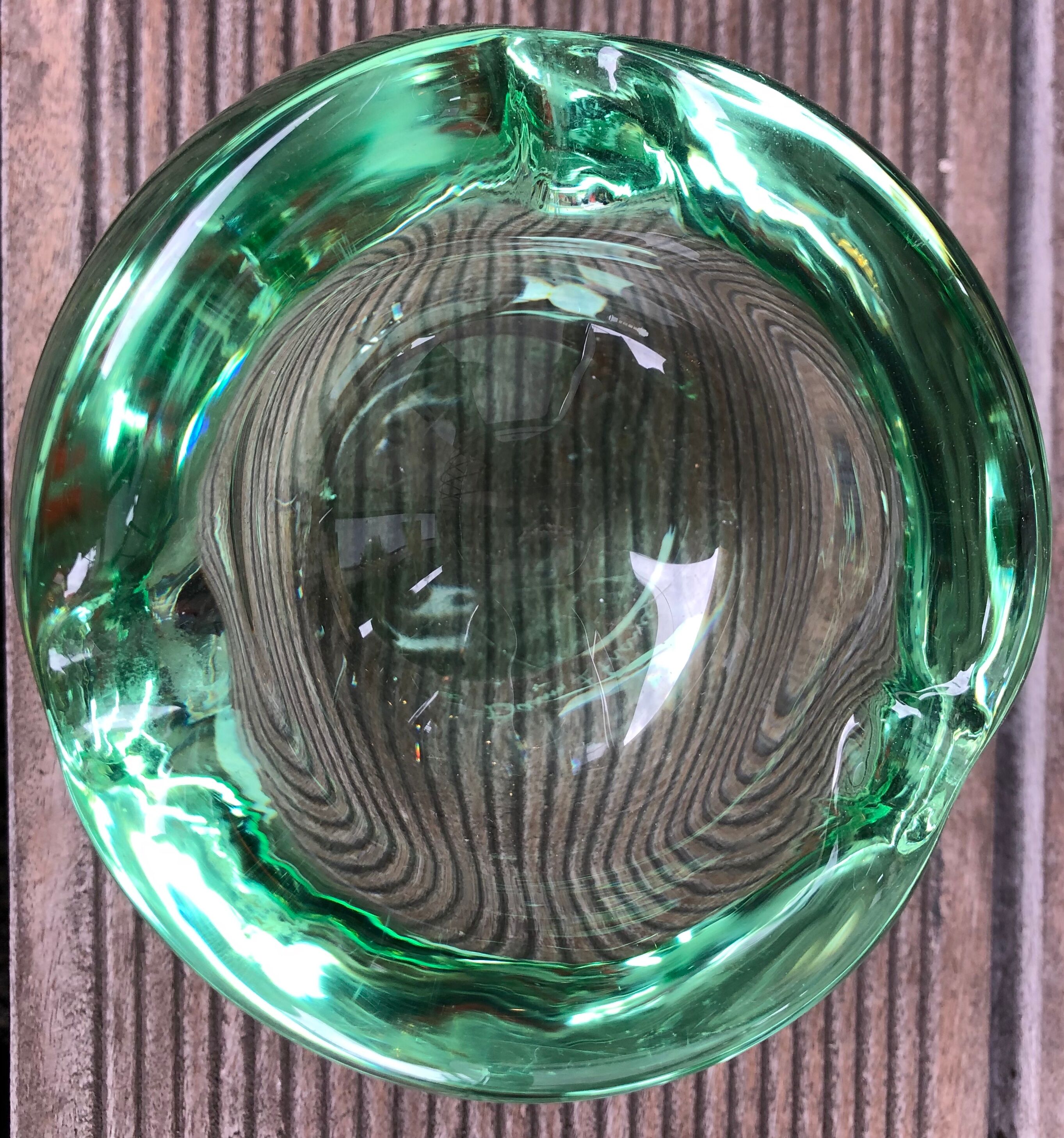 Crystal ashtray "Daum France"