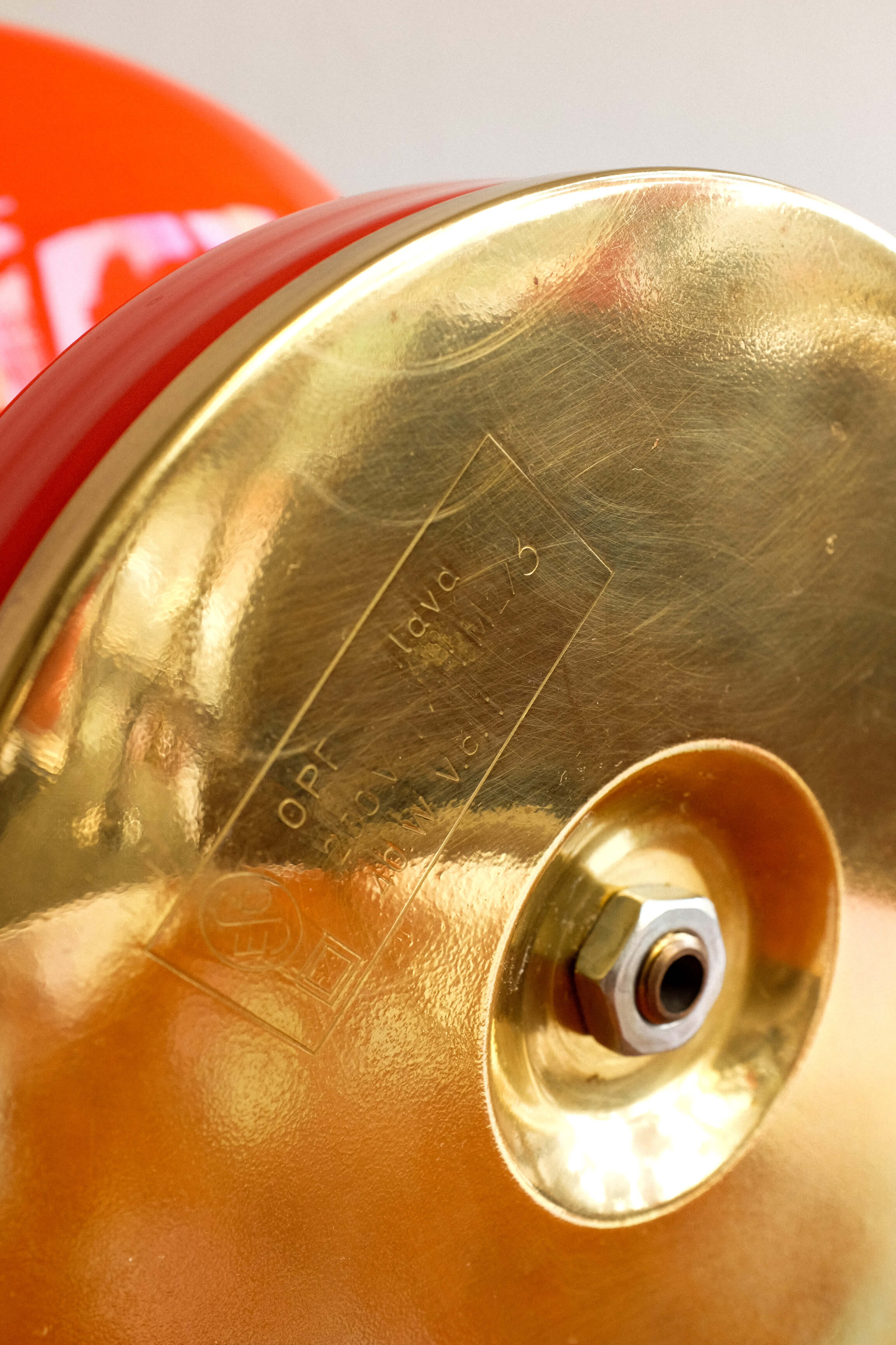 Vintage table lamp by Karel Volf, 1970s