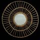 Huge rattan mirror from the 1960s France.