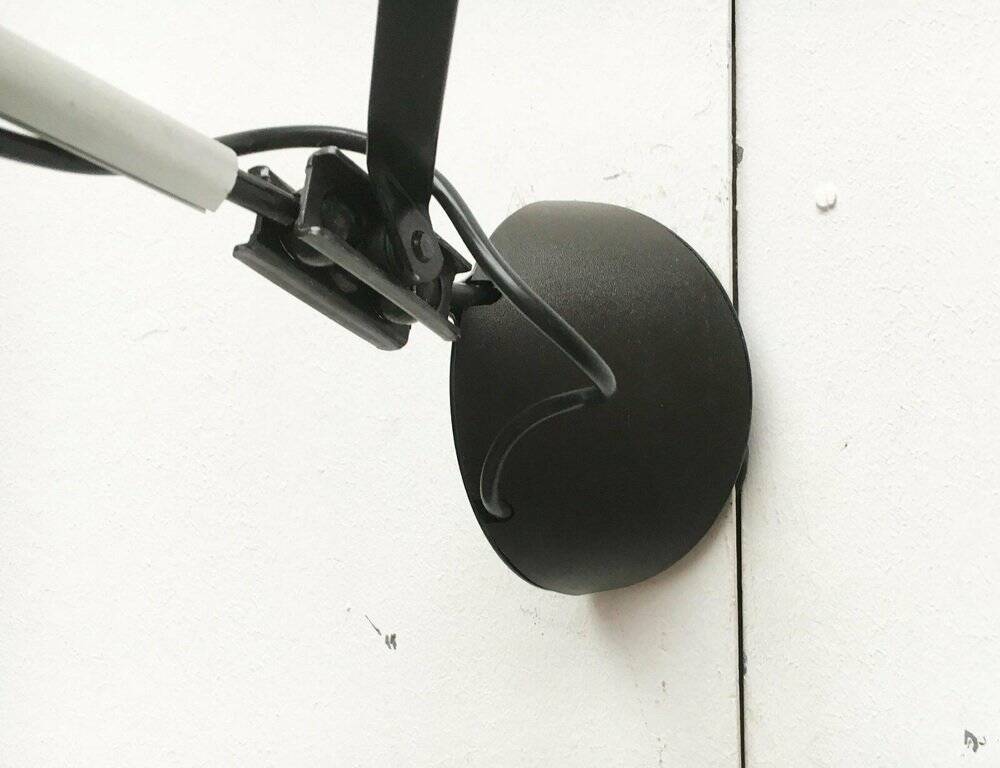 Postmodern Italian wall lamp Aggregato Braccio by Enzo Mari & Giancarlo Fassina for Artemide, 1970s