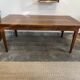 12-person farmhouse table, rustic solid wood 666001