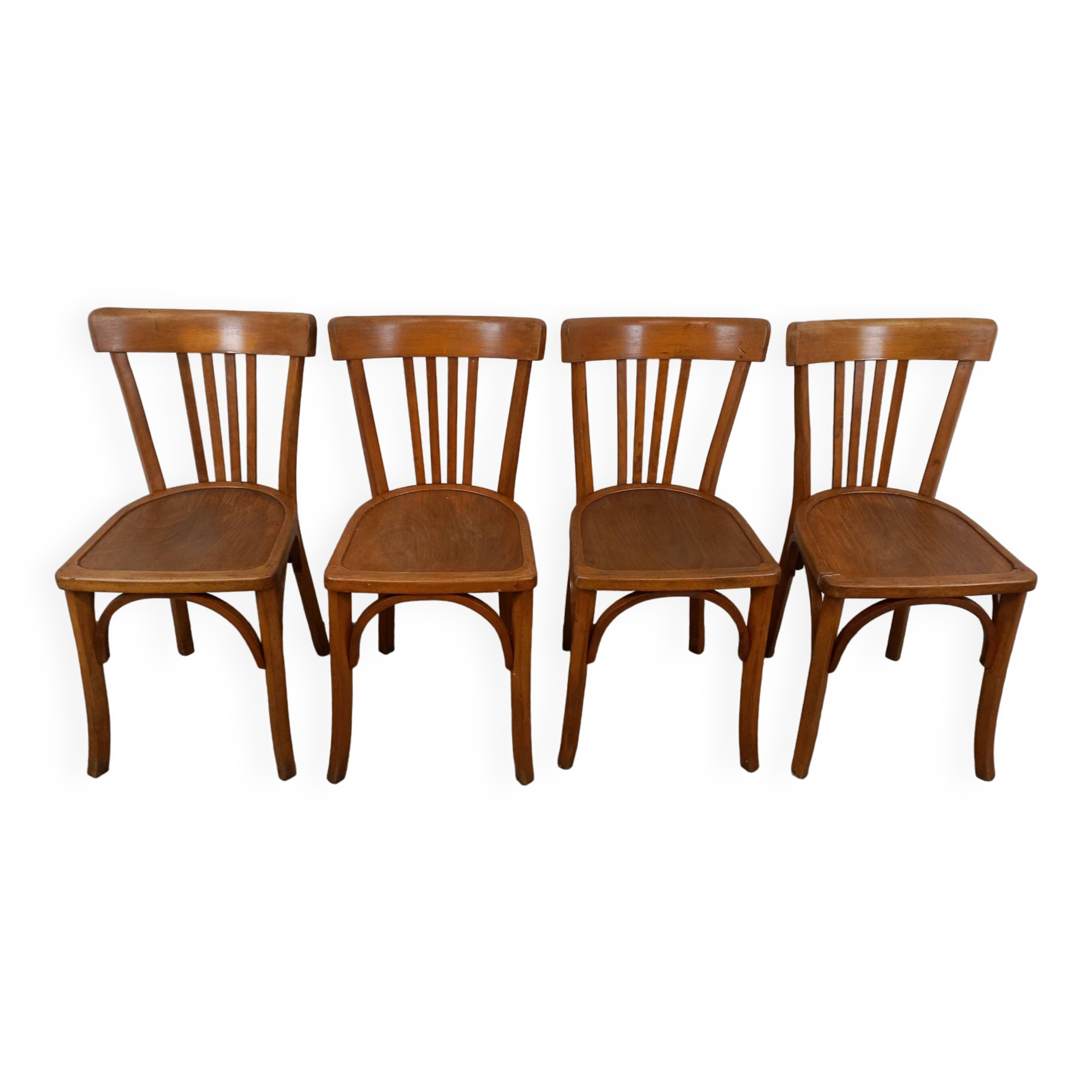 Chaises bistrot Luterma, set de 4