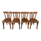 Chaises bistrot Luterma, set de 4