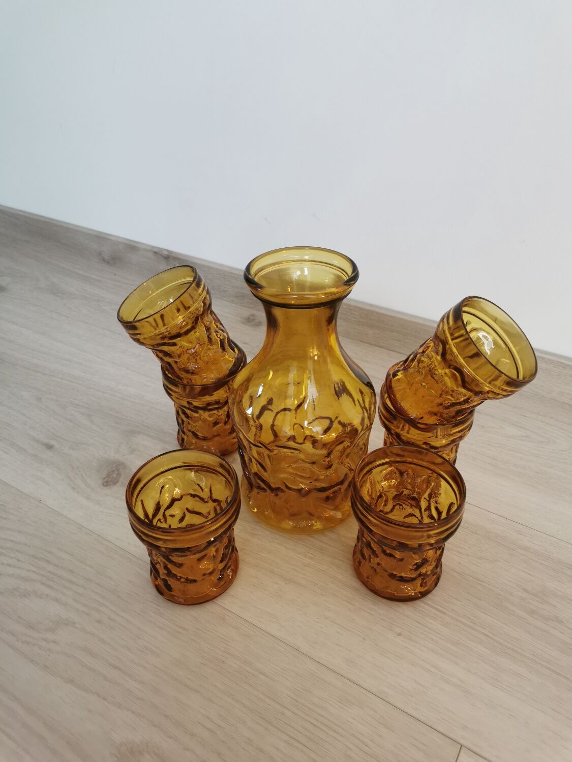 Vintage pitcher and glasses service