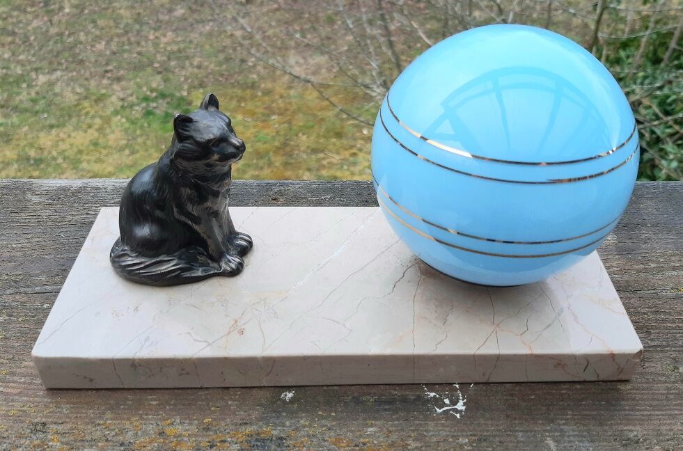 Lamp "cat" art deco 1930