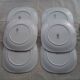 6 KG Luneville earthenware plates