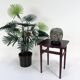 Glazed ceramic art vase with standing ceramic ring by Hanne Wydra-Jantz, Germany 1980