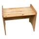 Vintage Scandinavian shelf in solid wood 48cm
