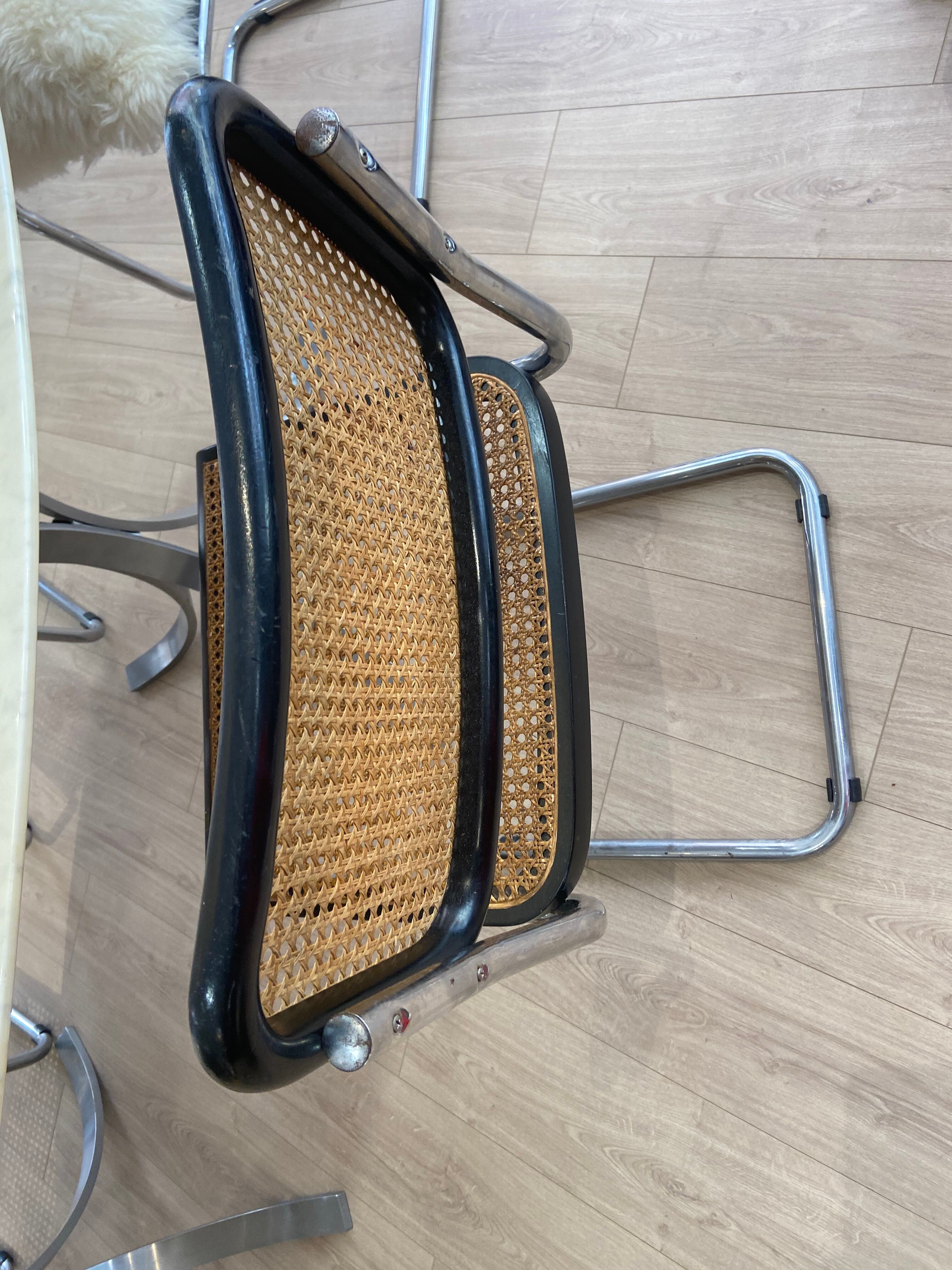 6 Marcel Breuer chairs