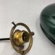 Suspension in green opaline